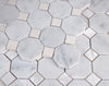 Elysium Tiles, Pearl Mosaic, Diana Octagon, Multi-color