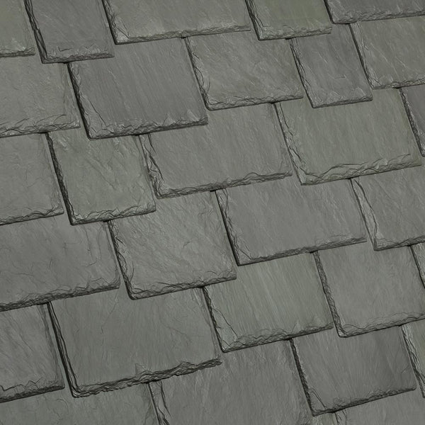 DaVinci Composite Roof Scapes, Multi-Width Slate Roof Tile, Multi-Color