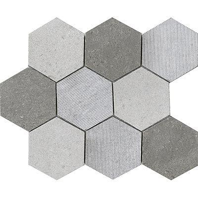 Porcelanosa Mosaics Tile, World Hexagon