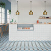 Wow Floor and Wall Tiles, Solid Collection, Solid XS, Multi Color, 2.5”X2.5”