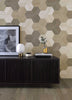 Wow Floor and Wall Tiles, 60º Collection, Chevron, Multi Color, 4”X20.5”