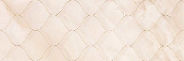 DUNE Wall and Floor Tiles, Ceramics, Arabesque Light, 11.8″ x 35.4″