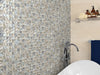 DUNE Wall and Floor Tiles, Ceramics, 3D Tissu, Multi-Color, 9.8″ x 9.8″