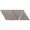 Soho Studio Glass Tile, Newbev Triangles, Multi-color, 5x12