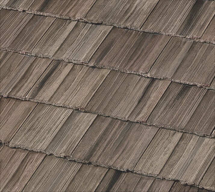 Westlake Royal Roofing, Cedarlite 600, Concrete Tile, Multi-color