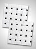 Cepac Porcelain Mosaic Tiles, Frost Proof/Acid Resistant, Basket Weave, Multi-color, 1″ x 2″