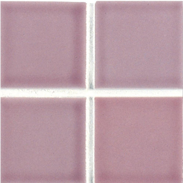 Cepac Porcelain Mosaic Tiles, Frost Proof/Acid Resistant, Matrix, Lilac, 2″ x 2″