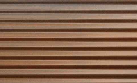 Diesel Living, Iris Ceramica Wall Tiles, Ribbed Oxide, Rusty, 4”x8 ...