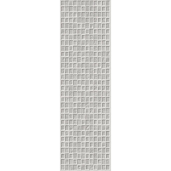Elysium Tiles, Ceramic Tile, Elevation Grey Project, 11.5" x 39.5"