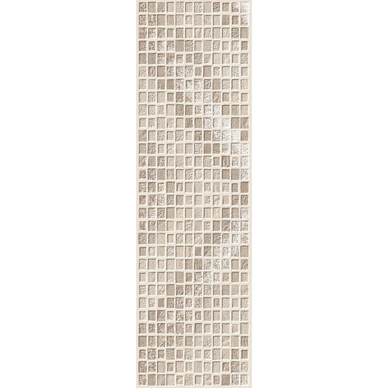 Elysium Tiles, Ceramic Tile, Elevation Sand Acustic, 11.5" x 39.5"
