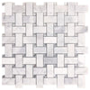 Elysium Tiles, Mosaic Glass, Cross, Multi-size