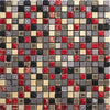 Mir Mosaic, Skalini Tiles, Artistic Collection, Multi-color, 12" x 12"
