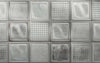 Diesel Living, Iris Ceramica Wall Tiles, Glass Blocks, Glass Dusty White, 8”x8”