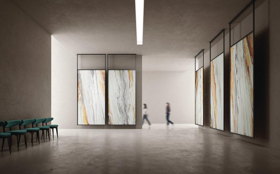 Diesel Living, Iris Ceramica Floor Tiles, Liquid Cosmo, Liquid Purple, Multi-size