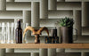 Diesel Living, Iris Ceramica Wall Tiles, Shades Of Blinds, Green, 4”x12”