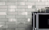 Diesel Living, Iris Ceramica Wall Tiles, Camp, Camp Army White, 4”x12”