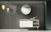 Diesel Living, Iris Ceramica Wall Tiles, Shades Of Blinds, Black, 4”x12”