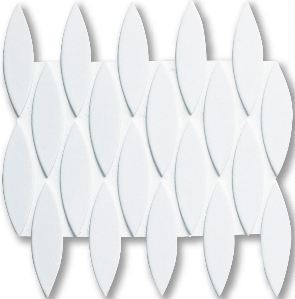 Cepac Porcelain Mosaic Tiles, Frost Proof/Acid Resistant, Cat’s Eye, Multi-color, 2 - 3/8″ 11/16″