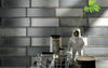 Diesel Living, Iris Ceramica Wall Tiles, Industrial Glass, Grey, Multi-size