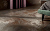 Diesel Living, Iris Ceramica Floor Tiles, Metal Perf, Metal Russet, Multi-size