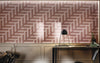 Diesel Living, Iris Ceramica Wall Tiles, Shades Of Blinds, Pink, 4”x12”