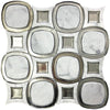 Mir Mosaic, Skalini Tiles, Waterjet Collection, Shape 5, 11.4" x 11.4"