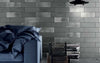 Diesel Living, Iris Ceramica Wall Tiles, Camp, Camp Army Grey, 4”x12”