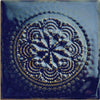 Cepac Porcelain Mosaic Tiles, Frost Proof/Acid Resistant, Mandala, Multi-color, 6"