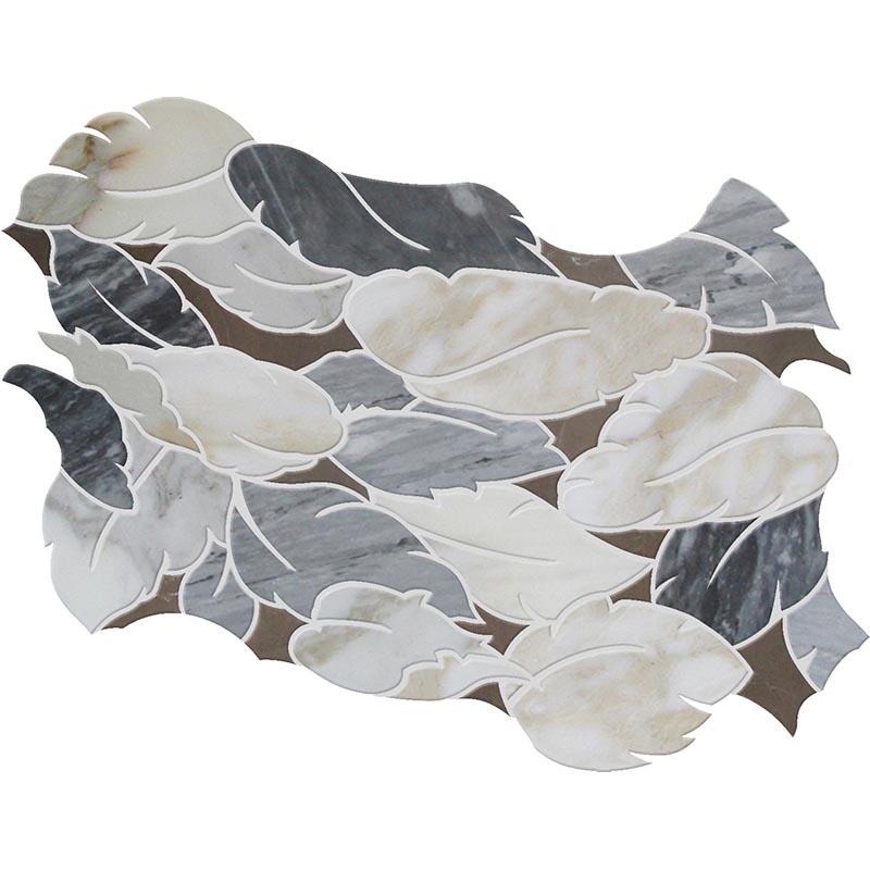 Mir Mosaic, Skalini Tiles, Majesty Collection, Esther, 13" x 8.7"