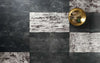 Diesel Living, Iris Ceramica Floor Tiles, Combustion Crackle, Black Cracked, Multi-size