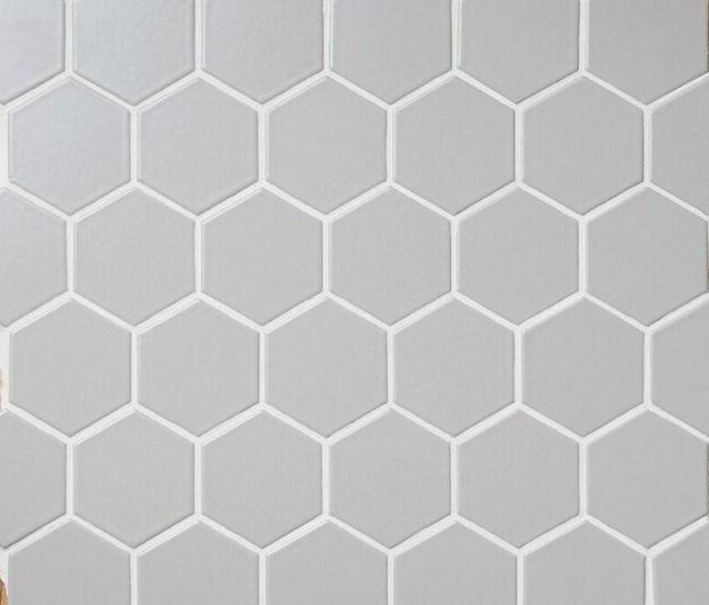 Cepac Porcelain Mosaic Tiles, Frost Proof/Acid Resistant, Retro, Multi-color, 2″ Hexagon