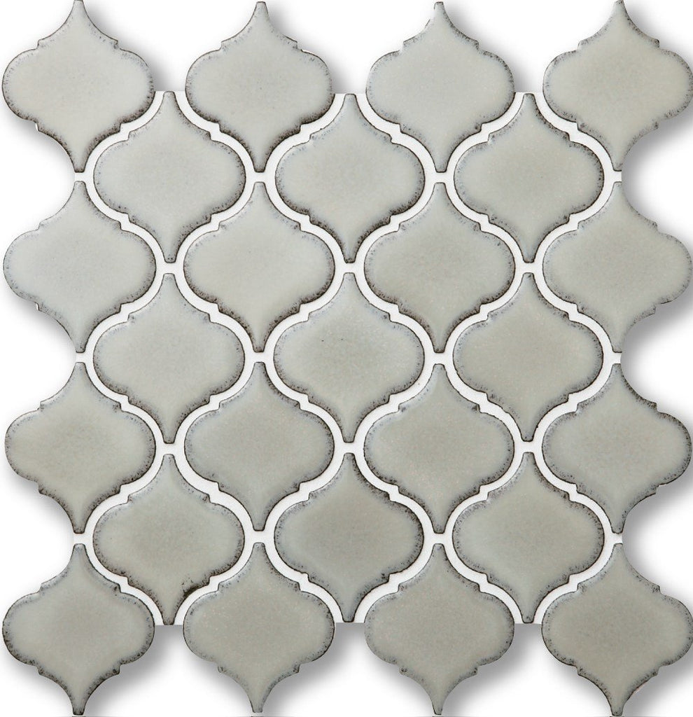 Cepac Porcelain Mosaic Tiles, Frost Proof/Acid Resistant, Lantern, Multi-color, 2"