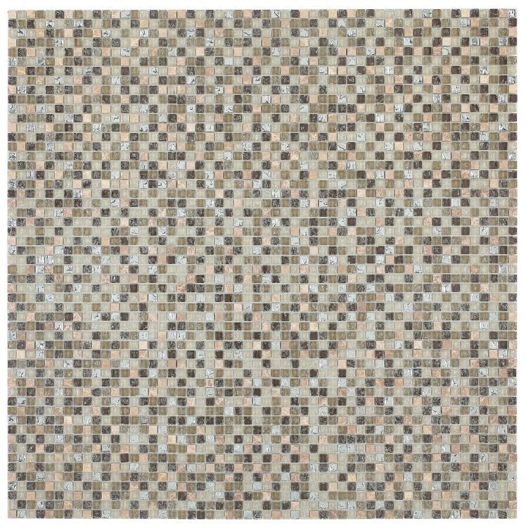 Elysium Tiles, Mosaic Glass, Icy, Multi-size