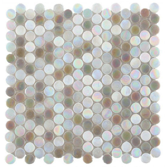 Elysium Tiles, Pool Tiles, Inari Penny New, 11.75" x 11.75"