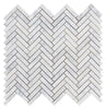 Elysium Tiles, Marble Mosaic, Herringbone, Multi-color, Multi-size