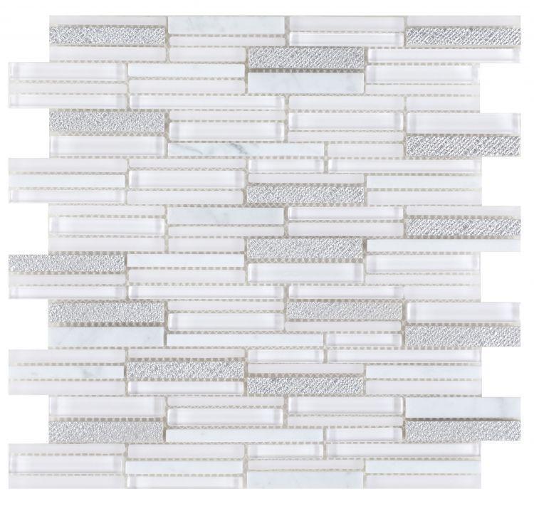 Elysium Tiles, Mosaic Glass, Inga, Multi-size