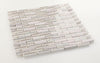 Elysium Tiles, Crackle Glass Mosaic, Bridesmaids, 11.75" x 12"