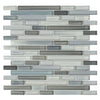 Elysium Tiles, Mosaic Glass, Rain, Multi-color, Multi-size