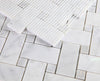 Elysium Tiles, Marble Mosaic, Tuxedo, Multi-color, 12" x 12"