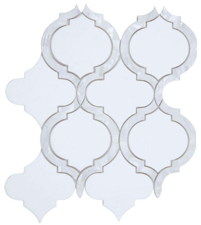 Elysium Tiles, Mosaic Glass, Alice, Multi-color, Multi-size