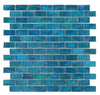 Elysium Tiles, Mosaic Glass, Malibu, Multi-color, Multi-size