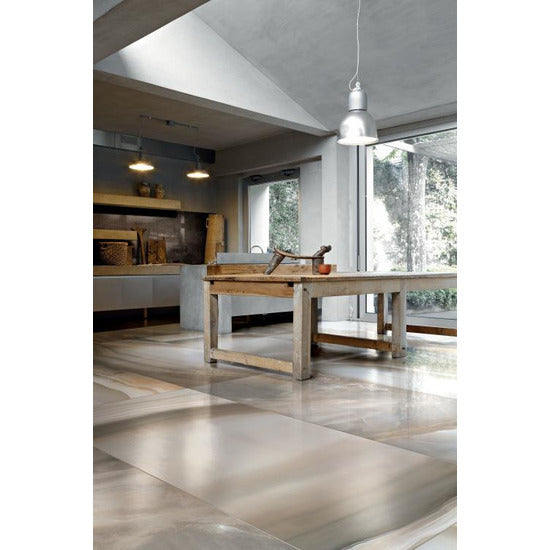 Elysium Tiles, Porcelain Tile, Alabastri Bamboo, 32" x 71"