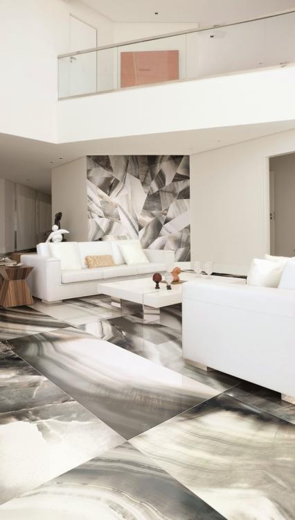 Elysium Tiles, Porcelain Tile, Alabastri Fumee, 32" x 71"