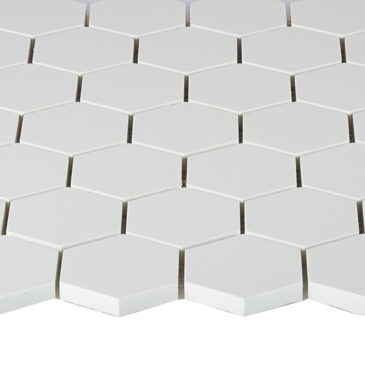 Elysium Tiles, Porcelain Tile, Super White, Multi-color, Multi-size