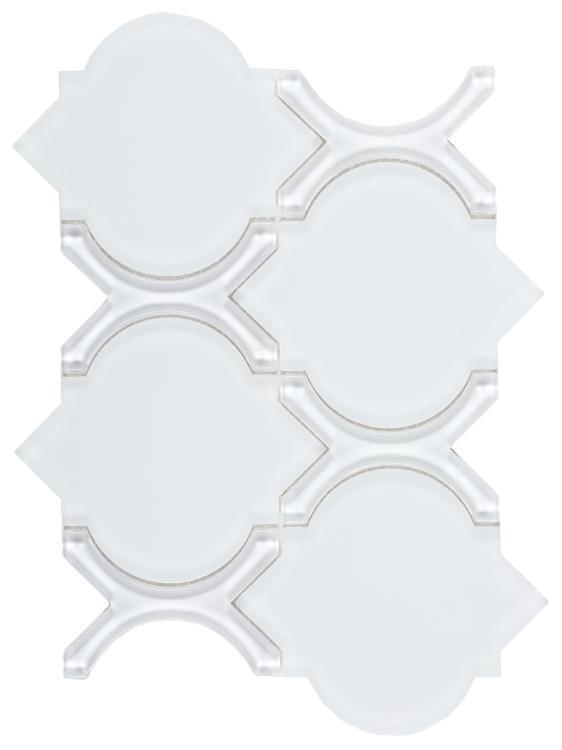 Elysium Tiles, Mosaic Glass, Lantern, Multi-color, 8.75" x 12.25"