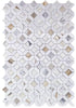 Elysium Tiles, Marble Mosaic, Eclipse, Multi-color, Multi-size