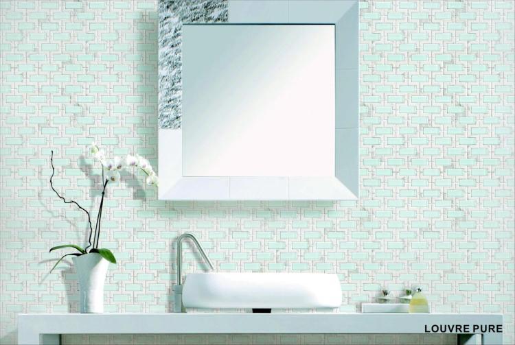 Elysium Tiles, Mosaic Glass, Louvre, Multi-size