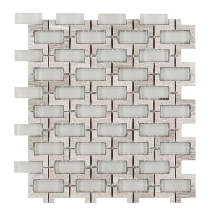 Elysium Tiles, Mosaic Glass, Louvre, Multi-size