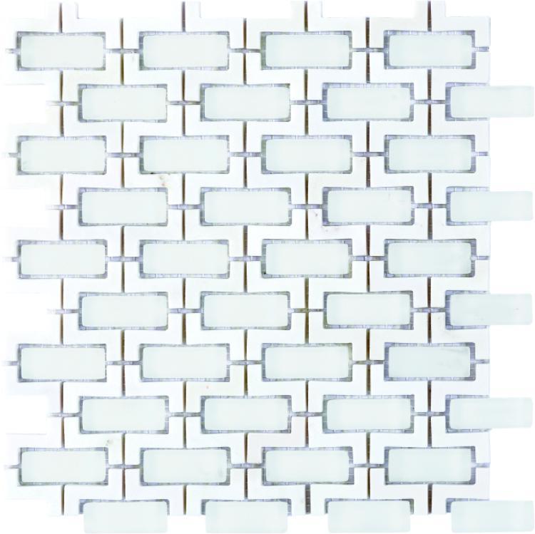 Elysium Tiles, Mosaic Glass, Louvre, Multi-size