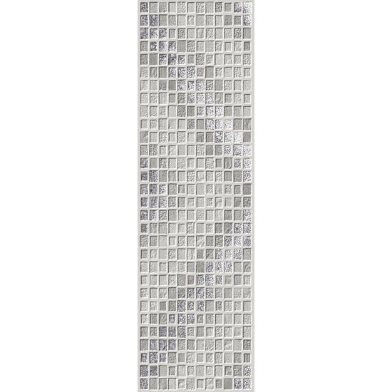 Elysium Tiles, Ceramic Tile, Elevation Grey Acustic, 11.5" x 39.5"